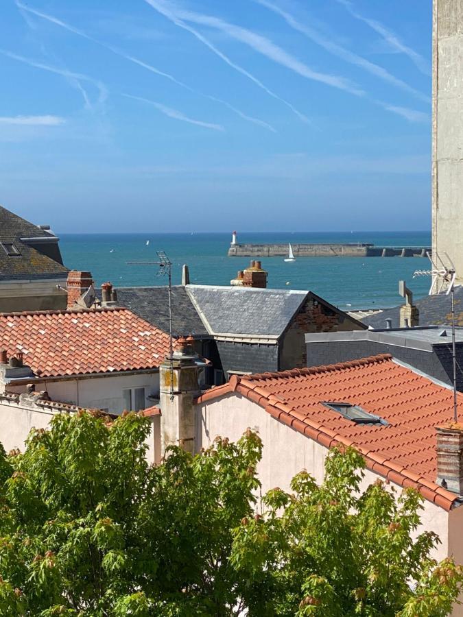 Le Kifanlo - Appartement Avec Une Grande Terrasse Vue Mer Et Plage A 100 M Les Sables-dʼOlonne Dış mekan fotoğraf